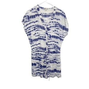 GoCoco tie dye romper lightweight New size large NWOT f
